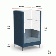 Fauteuil et canapé Push multi-color - Mobel Linea - 1 place_1