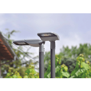 Luminaire fonctionnel Milan S 60 - Design plat et aérodynamique - Puissance de 20W à 300W - Haute efficacité jusqu'à 145 lm/W_1