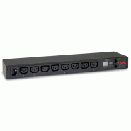 APC NetShelter Metered Rack PDU - Bandeau de prise - 1U - 12A/208V - 10A/230V_1