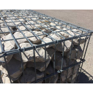 Gabion Stonebox - Pierre calcaire de Comblanchien - Diamètre 80/150 mm - Poids 1600 Kg_1