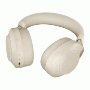 Jabra Evolve2 85 Casque Avec fil &sans fil Arceau Bureau/Centre d'appels USB Type-C Bluetooth Beige_1