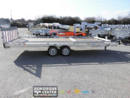 Remorque plateau roues dessous LIDER - PTAC : 3500 kg - 2 essieux freinés - 506 x 215 cm - Reference - MC 255 133 1350 1 C_1