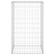 Vidaxl mur en gabion avec couvercles acier galvanisé 60x50x100 cm 147812_1