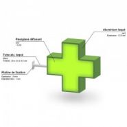 Enseigne pharmacie - promoplast - panneau recto-verso_1