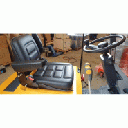 Gerbeur automoteur électrique avec cabine CPD15S-E - 1,5T/3M - idéal pour entrepôts fermés et surfaces inégales_1