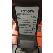 Gerbeur électrique d'occasion Toyota 7SLL12.5F - 1250 KG - hauteur de levage 2350 MM - année 2010_1