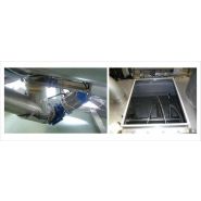 Mélangeurs pour industrie plastique - Gimat - horizontaux à touret série HOMIX 2000 avec hotte de vidage et couvercle pneumatique_1