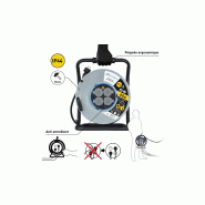 Rallonge electrique enrouleur platine fixe 3g2.5 - 40m_1