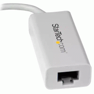 Adaptateur USB C vers Gigabit Ethernet - Blanc - Adaptateur Réseau LAN USB 3.0 vers RJ45 - USB Type_1