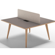 Bureau bench design et innovant pour espaces ouverts - PIGRECO avec finitions personnalisables et modularité_1