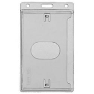 Porte-badge rigide 2 faces - Lot de 100 - Réf IDS68V_1
