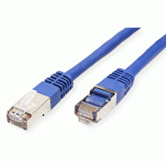 Cordon VALUE Cat.6 (Classe E) S/FTP (PiMF), bleu, 1,5 m_1