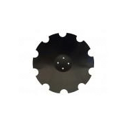 Disque crénelé ø 560 mm - acier au bore - fixation 4 trous - réf : t-081_1