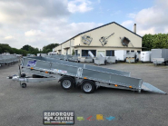 Remorque plateau basculant - IFOR WILLIAMS - CT167 - 487 X 225 cm - PTAC : 3500 kg - Référence -HA752513-15P - Fourgon_1