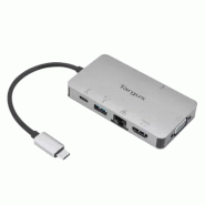 Targus DOCK419 Avec fil USB 3.2 Gen 1 (3.1 Gen 1) Type-C Gris_1