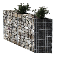 Vidaxl panier de gabion acier galvanisé 120x30x100 cm 142539_1