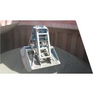 Benne monocâble 1-15m³ - Idéal grues de bord et grues 1 ou 2 câbles - Système Touch&Go_1