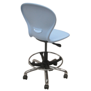 Chaise réglable Labo-Coque - Réf ST 3938N - BIOLAB - coque double paroi et réglable en hauteur_1