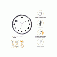 Horloge quartz d'extérieur radio pilotée_1