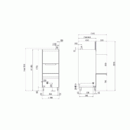 Lave-batterie professionnel hauteur d'insertion 840 mm- ELITECH - Standard_1