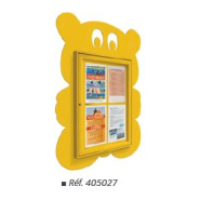 Vitrine thématique d'extérieur 30mm - mise en valeur des informations - LIGNE ENFANTS_1