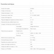 Zlp630 - nacelle suspendue - SUCCESS - acier/aluminium - corde en acier diamètre 8.3mm_1