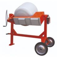 B280S Bétonnières - SIRL - Cuve 260L - Structure renforcée et 3 pales de malaxage mécano-soudées_1