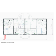 Bâtiment modulaire - Module 20 pieds - CTX 20 classic sanitaire_1