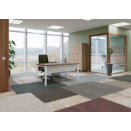 Casier CUBIK - 1 porte double, 3 simples, 1 case vide - Dimensions 80x120 cm - Structure mélaminée PEFC_1