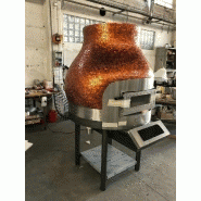 Morello forni - four rotatif électrique 6 pizzas finition vulcano mosaïque cb v_1