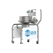 Sievgen 03 - tamis et tamiseurs alimentaires FarleyGreene - 0.35 kW max - système manuel pour poudre de métal_1