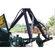 Smb 2 - cureuses de fossés et rigoleuses Sovema - poids 640 à 1523 kg - roue principale et disque avec couteaux_1