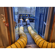 Canon à air chaud mobile au fioul - Chauffage pour chantier et industrie_1