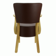 Fauteuil restaurant Amsterdam - MARRON_1