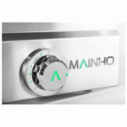 Plancha à gaz lisse en CHROME - L1000 | Mainho - MAX-100GC_1
