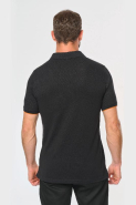 Polo Day To Day contrasté manches courtes homme - Réf: WK270 - 65% polyester, 35% coton peigné, lavable à 60°C, traitement antiboulochage_1