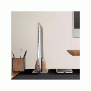 Support d'ordinateur/tablette en bois et aluminium noir_1