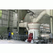 Broyeur vertical 30 t/h pour charbon et minerai - 80-325 mesh - Série VM_1