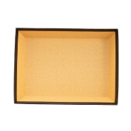 Corbeille carton kraft Gatsby 27x20x5cm_1