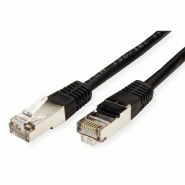 Cordon ROLINE Cat.5e (Classe D) FTP, noir, 2 m_1