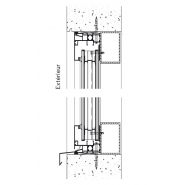 Façade double paroi Danpatherm K7 prête à poser avec certification CSTB