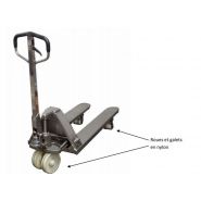 Transpalette manuel INOX 2T - Manuvit - 1150 x 520 mm - pour industrie alimentaire et chimique_1