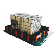 Bac de rétention en plastique souple - 439 litres standard - économique et résistant_1