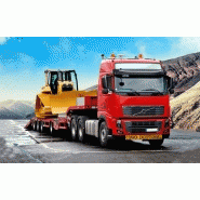 Semi-remorque surbaissée Nooteboom MCO - 2 à 8 essieux directionnels - plateau extensible jusqu'à 45m_1