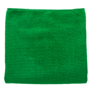 Serviette de sport en microfibre - avec pochette - 185 gr/m² - couleur verte_1