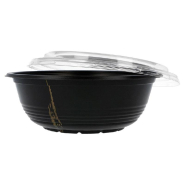 Bol PP noir+couvercle transparent 700cc Ø17x6,1cm - par 500_1