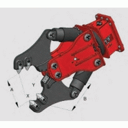 Pinces de démolition hydrauliques PDO - Socomec - Dents interchangeables et lames robustes_1