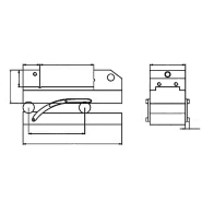 Étau sinus de haute précision - 90 mm - Inclinaison jusqu'à 50° pour fraiseuse et meuleuse_1