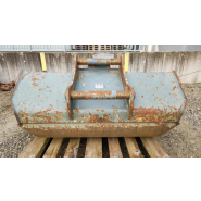 Godet niveleur PLL-TR 95-1700 - OilQuick OQ 65-5 - Egli - 1700 mm - Hardox 450/500_1