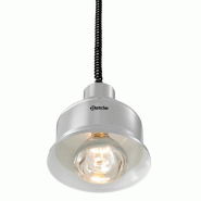 Lampes chauffantes rétractables buffets et comptoirs Argent | Bartscher - 114278_1